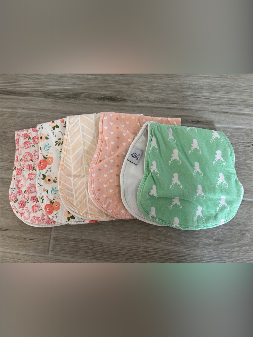 Cherub Burp Cloths 5-Pack